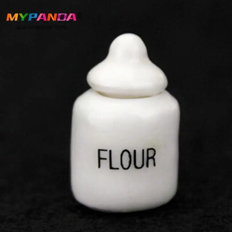 1:12 DIY Handmade Doll House Kitchen Ceramic Ornament Decora Dollhouse Miniatures Accessories Porcelain Eating Jar Set | Игрушки и хобби