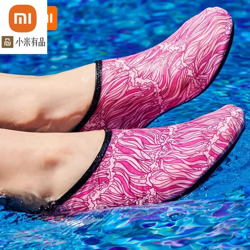 

2020 new youpin mijia outdoor beach shoes men and women seaside vacation upstream shoes fashion non-slip soft-soled diving shoes