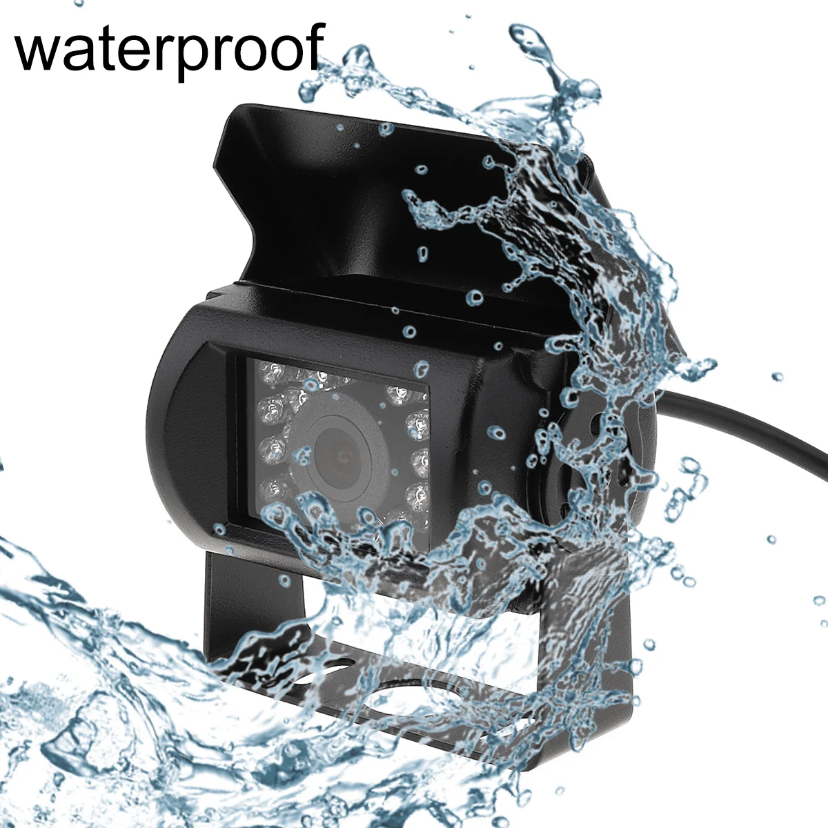 7 дюймовая Автомобильная камера заднего вида TFT ЖК монитор + Водонепроницаемая