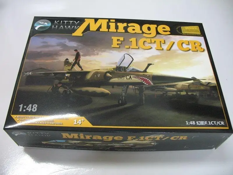 Kitty Hawk 80111 1/48 Dassault Mirage F.1CT/CR новая Сборная модель|Наборы для сборки моделей| |
