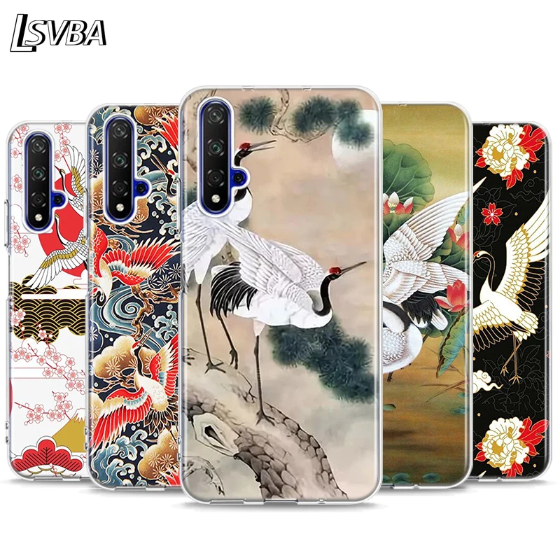 

Chinese landscape painting Silicone Cover For Honor 20 20S 20E 8 8A Prime 8X MAX 8C 8S 7A 7C 7S Pro Phone Case