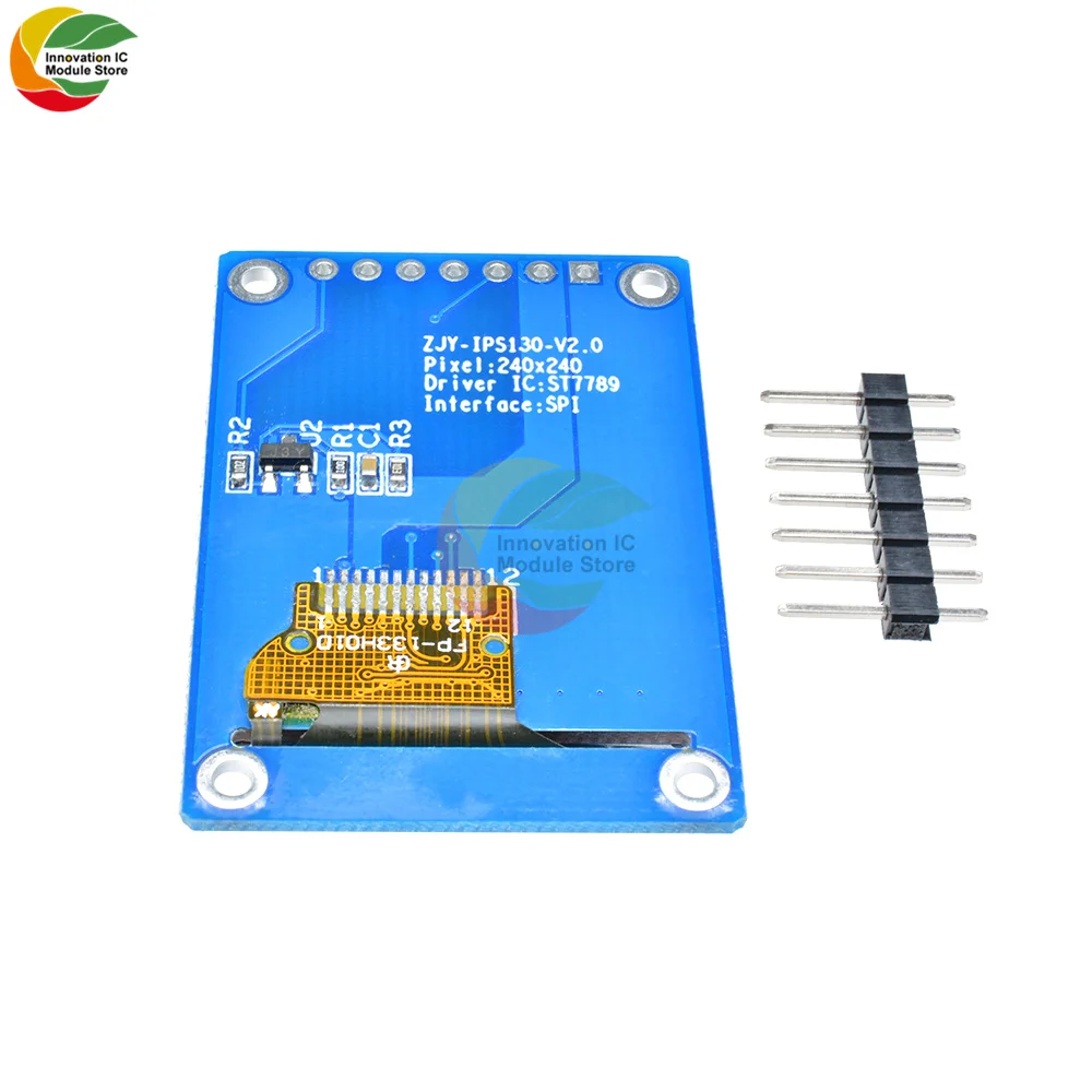 1 3 дюймовый TFT ЖК экран дисплей модуль 240240 IPS полноцветный 7Pin SPI интерфейс ST7789 IC