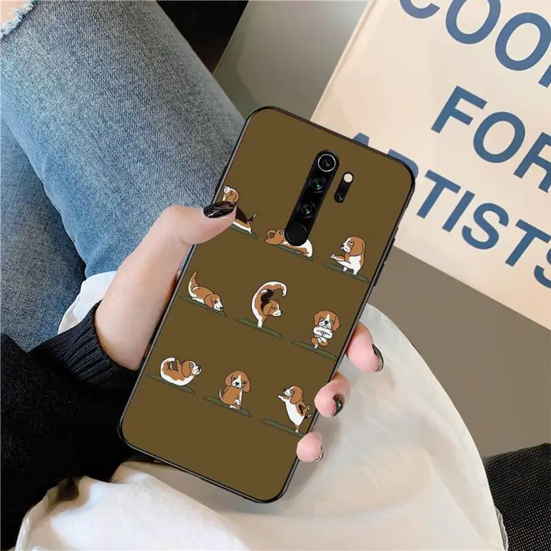 HPCHCJHM I love my собаки Бигль Bling Cute чехол для телефона Redmi Note 8 8A 7 6 6A 5 5A 4 4X 4A Go Pro Plus Prime |