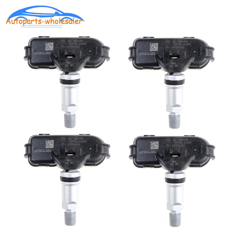 

4 Pcs New 52933-3X205 529333X205 For Hyundai Elantra KIA FORTE FORTE5 TPMS Tire Pressure Sensor Monitor 315MHZ Car accessories