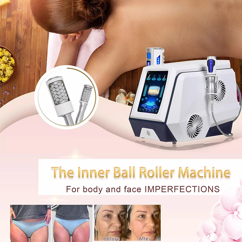 

360 degree inner ball roller physical therapy body massager infrared inner ball roller slimming beauty machine