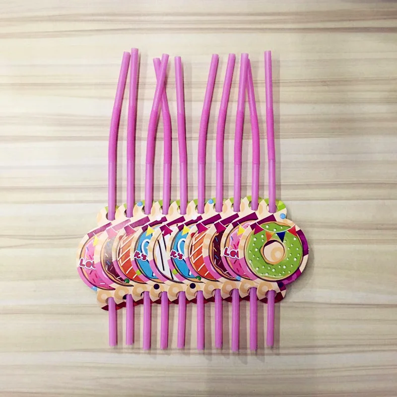 Мультяшные Милые Пончики скатерть для вечерние одноразовые подарки на день