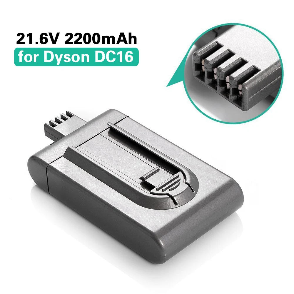 2 шт 21,6 V 2200mAh ручной пылесос Беспроводной литий-ионный аккумулятор для Dyson DC16 12097, DC16 Root 6, DC16 Animal