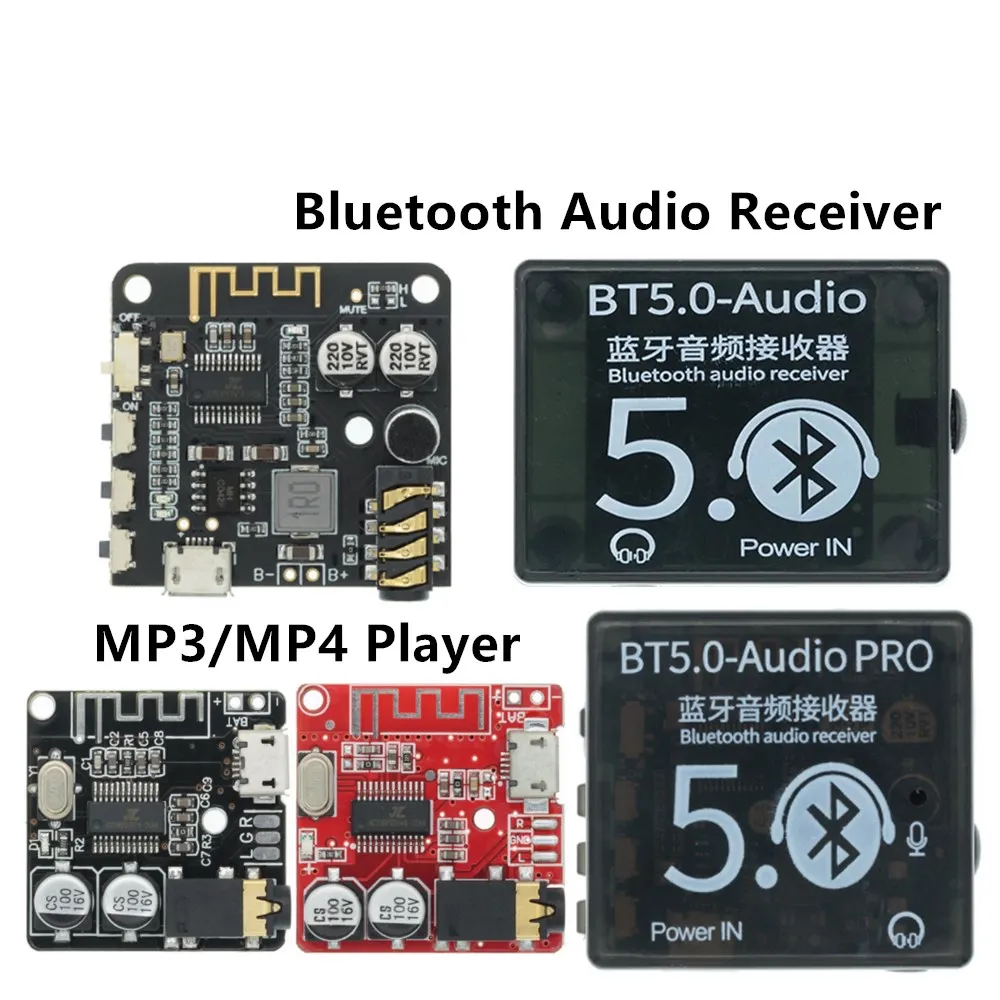 Плата мини-декодера с Bluetooth 5 0 аудио ресивер BT5.0 PRO MP3 плеер без потерь беспроводной