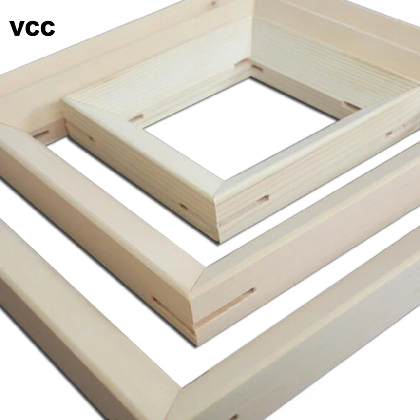 Рамка из натурального массива дерева для алмазной живописи сделай сам