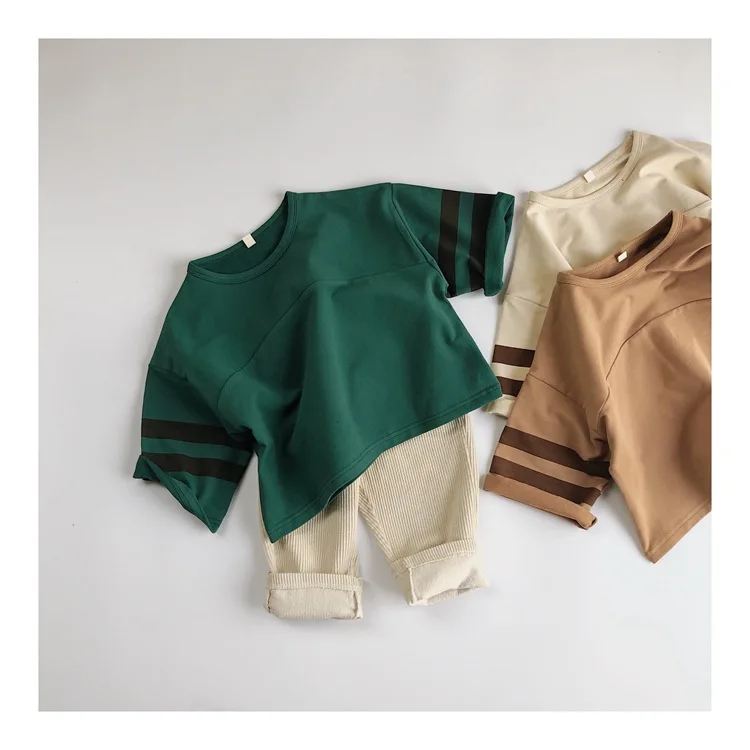 Толстовка с капюшоном 2020 Весенняя толстовка круглым вырезом и принтом детский