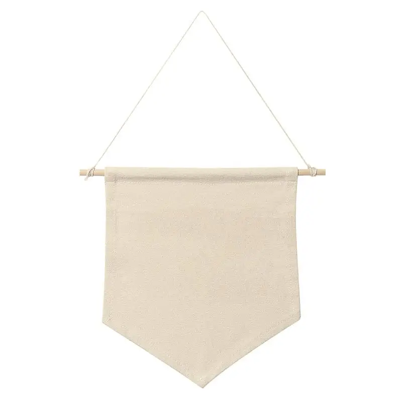 1 шт. Pin дисплей Вымпел Баннер отворот значок хранения Флаг простой пустой холст