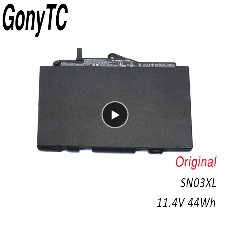 GONYTC SN03XL 11 1 В 44wh ноутбук Батарея для HP EliteBook 820 G3 725 800514 001N HSTNN UB6T