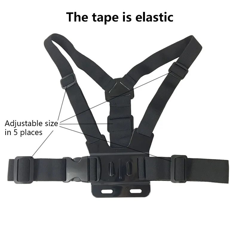 

Head Chest Mobile Phone Chest Mount Strap Tripod Mount Adapter For SJ8/Gopro Hero 9 8 7 6/EKEN H9 Mobile Phone Holder/Clip