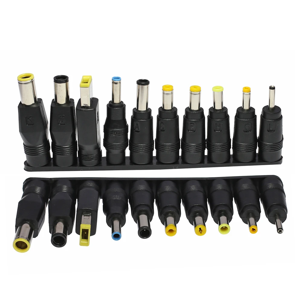 10 шт./компл. универсальные наконечники для ноутбука постоянного тока зарядное