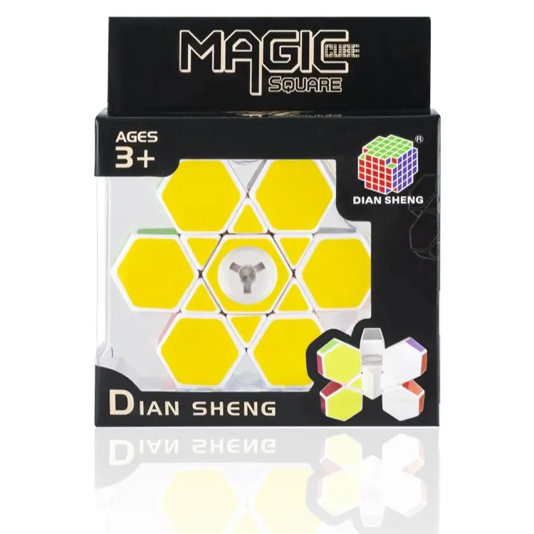 Новый оригинальный DianSheng кубик Спиннер 1x3x 3 скорости волшебный пазл на кончик
