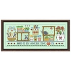 Набор для вышивки крестиком Home is the love is, 18141118 шт.
