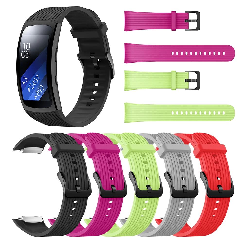 Спортивный силиконовый ремешок для samsung gear Fit 2 Pro/Fit 2 Band смарт-часы сменный Браслет для samsung gear Fit2 Pro/Fit2