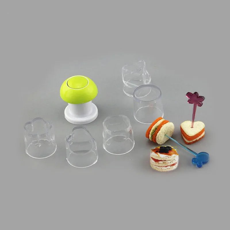 1 Набор 5 форм печенья фрукты поп кондитерские формы для сэндвичей десертные