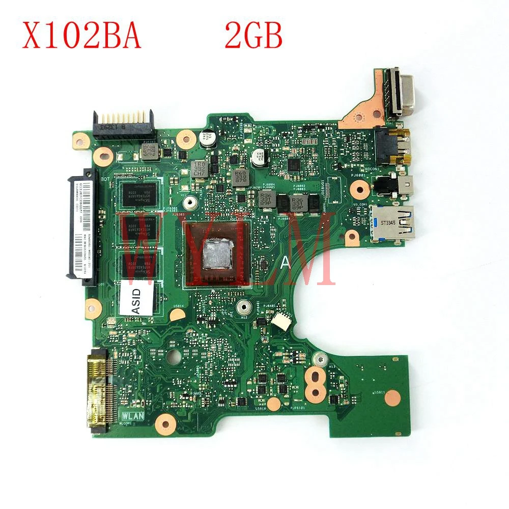 

X102BA 2GB A4-1200 mainboard REV2.0 For ASUS X102B X102BA Laptop motherboard 60NB0360-MB2040-201 Tested Working