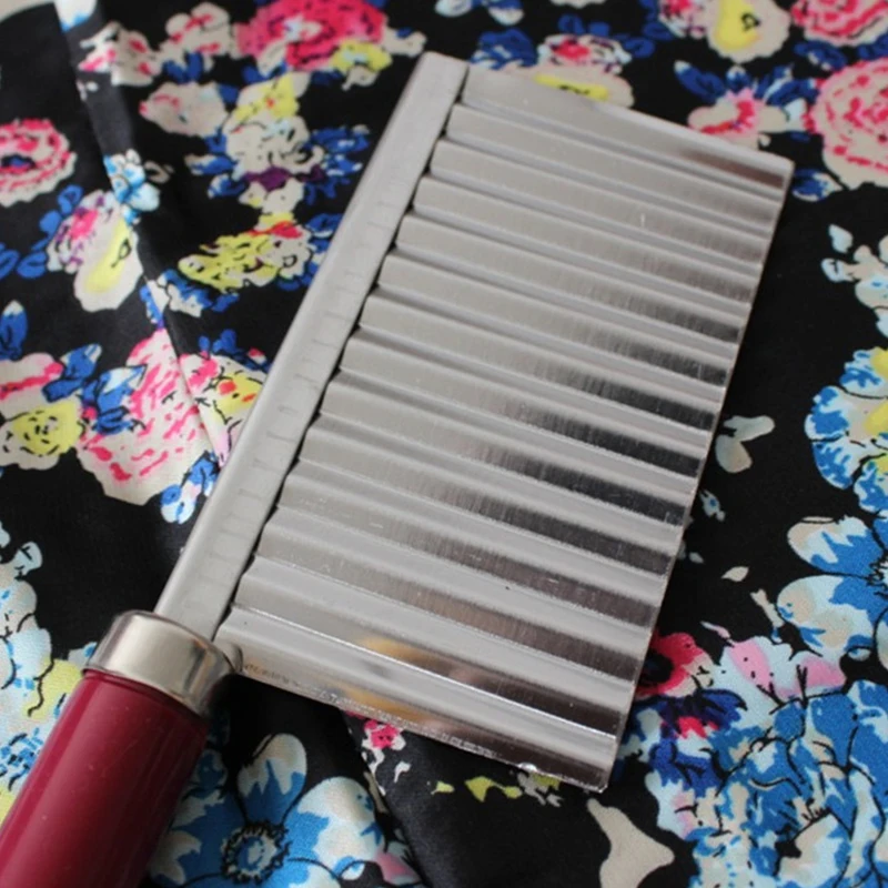 Кухонные ножи из Нержавеющей Стали С Вырезанным узором для резки овощей