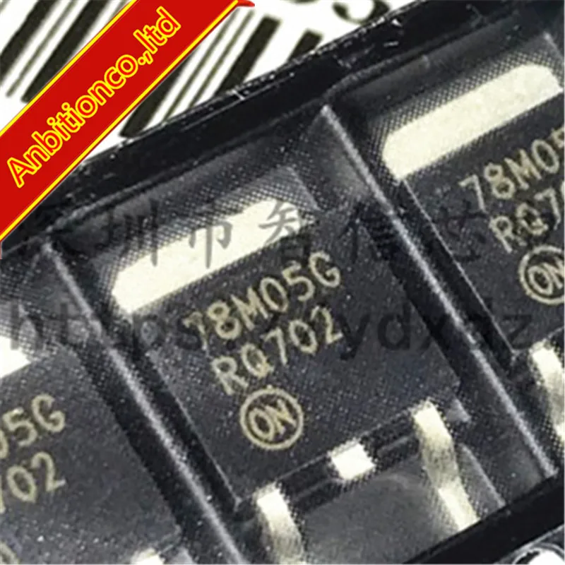 500pcs new and orginal  to-252 MC78M05CDTRKG MC7805 78M05G TO-252 voltage stabilized transistor