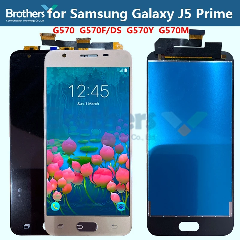 ЖК-дисплей для Samsung Galaxy J5 Prime, ЖК-экран с сенсорным экраном и дигитайзером для G570, G570F/DS, G570F, G570M, запчасти для телефона