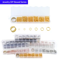 120 2800pcs box jewelry sets lobster clasp diy jewelry accessories connection jump rings earring hook jewelry making supplies