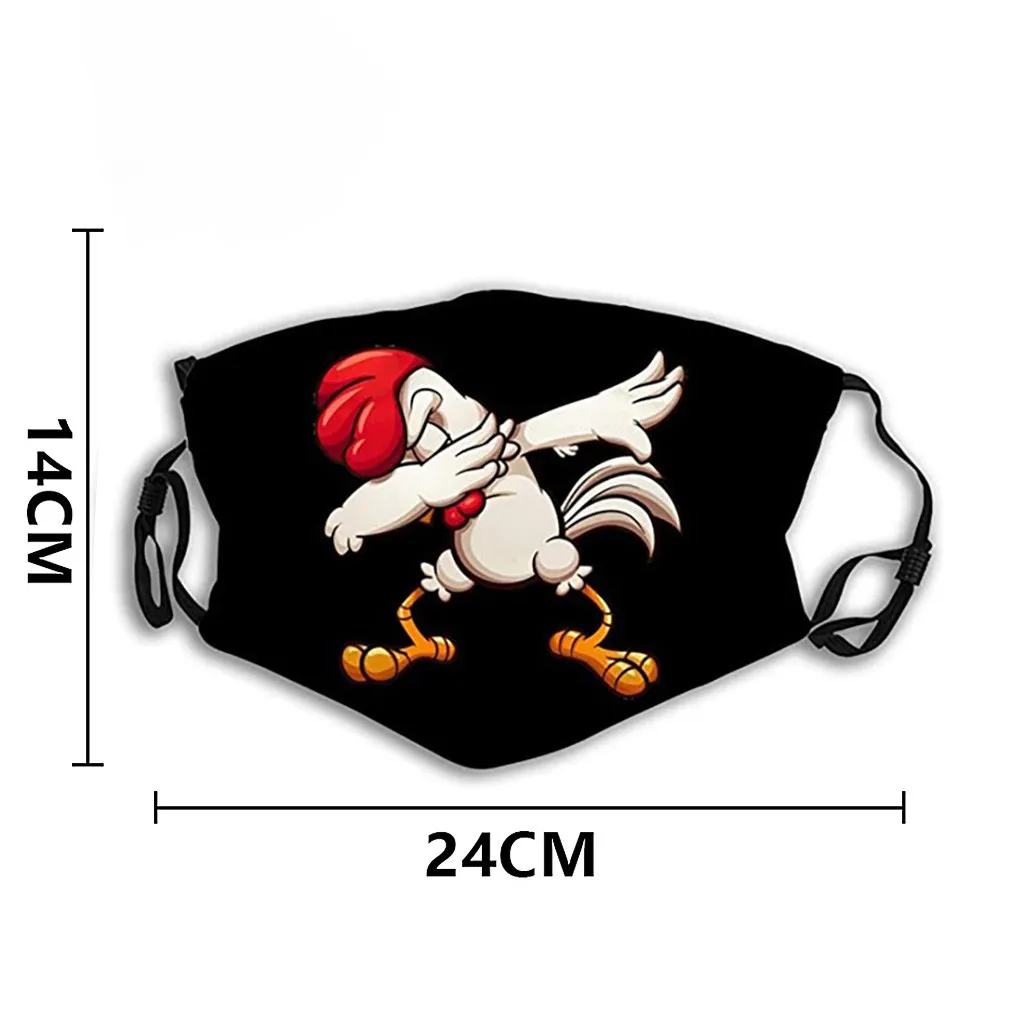 Модная новинка унисекс хлопковая маска персональная 3d собака панда цифровая с