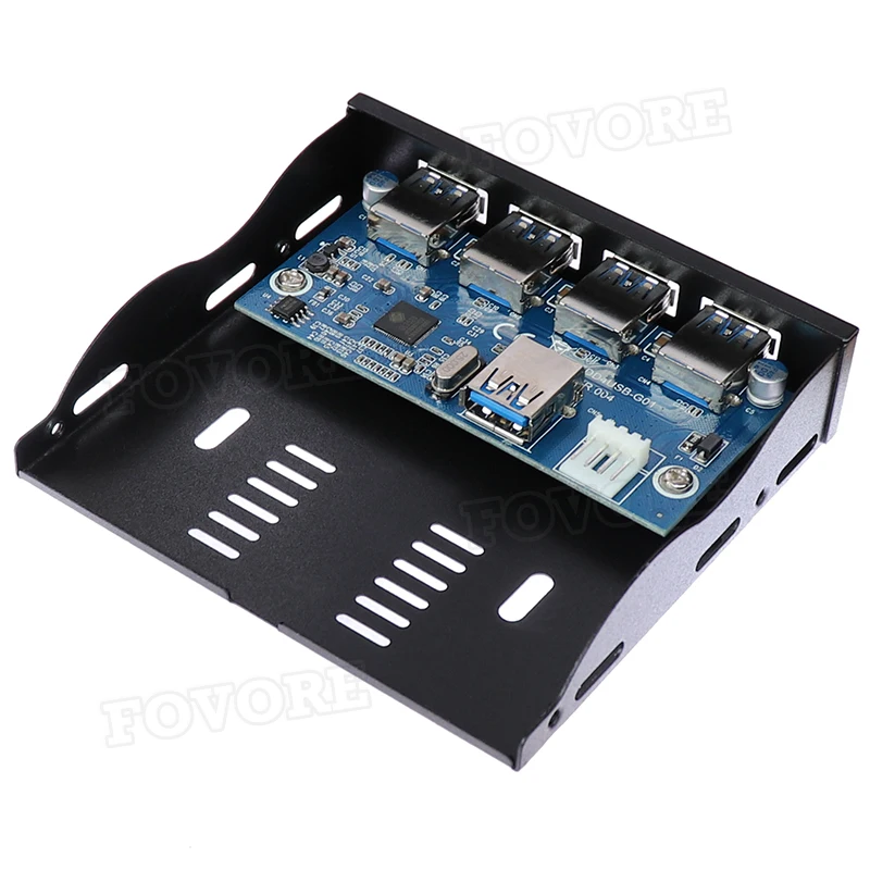 19 + 1 20Pin 4 порта USB 3 0 Передняя панель комбинированный кронштейн USB3.0 хаб адаптер для