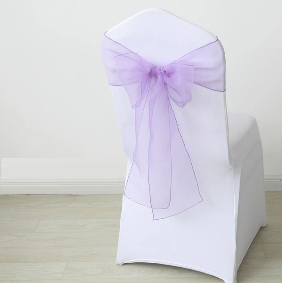 31 цвет лента на стул из органзы Хрустальный пояс свадебное украшение бантик