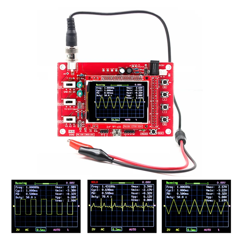 Цифровой осциллограф 2.4TFT комплект деталей для осциллографа создания