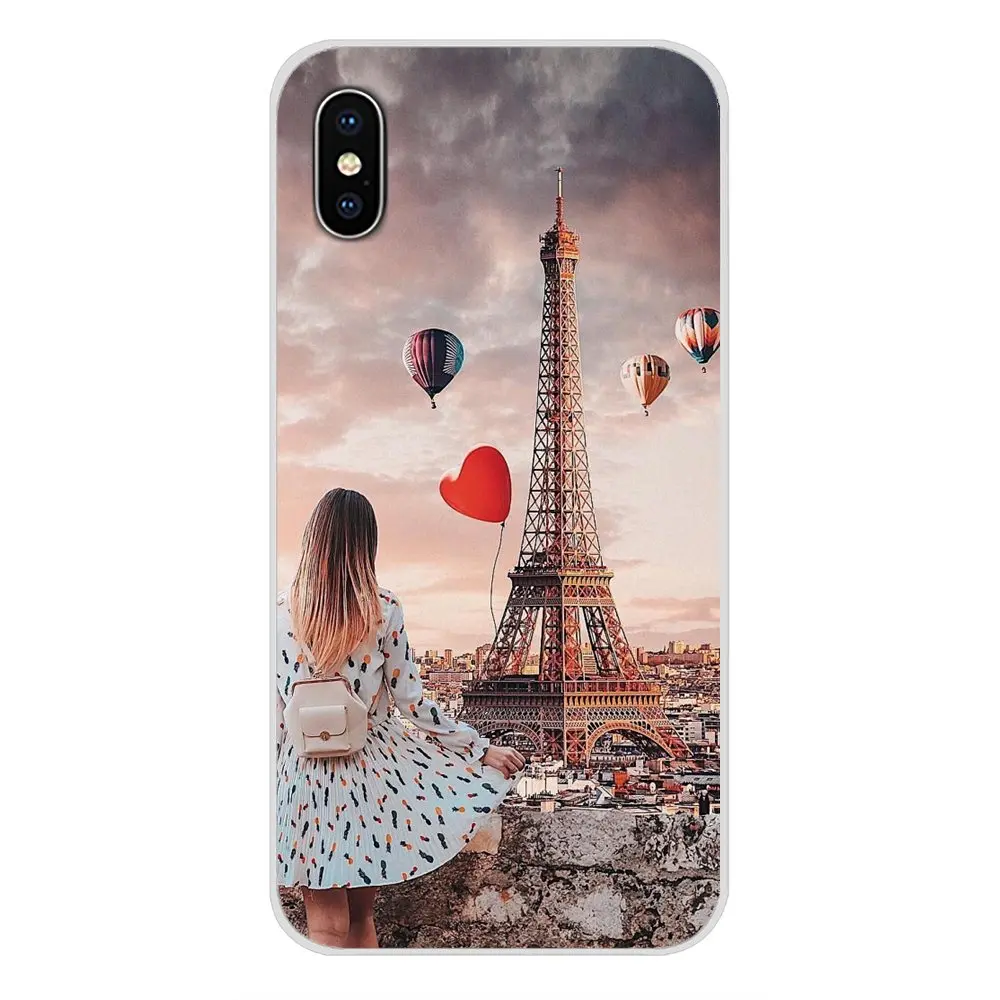 Чехол для телефона Xiaomi Mi4 Mi5 Mi5S Mi6 Mi A1 A2 A3 5X 6X 8 CC 9 T Lite SE Pro Love Paris Eiffel tower|Бамперы| |