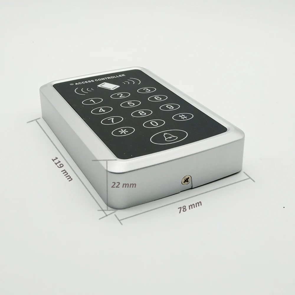125 кГц Rfid система контроля доступа клавиатура карта дверной замок контроллер