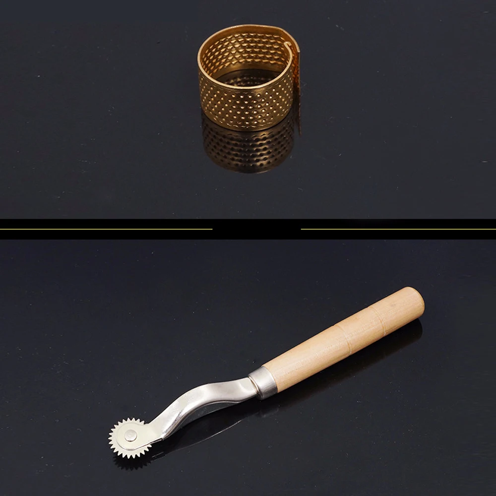 

Professional 48pcs Leather Craft Tools Kit Hand Leathercraft Accessories Leather Making Tool Basic stamping set for beginner