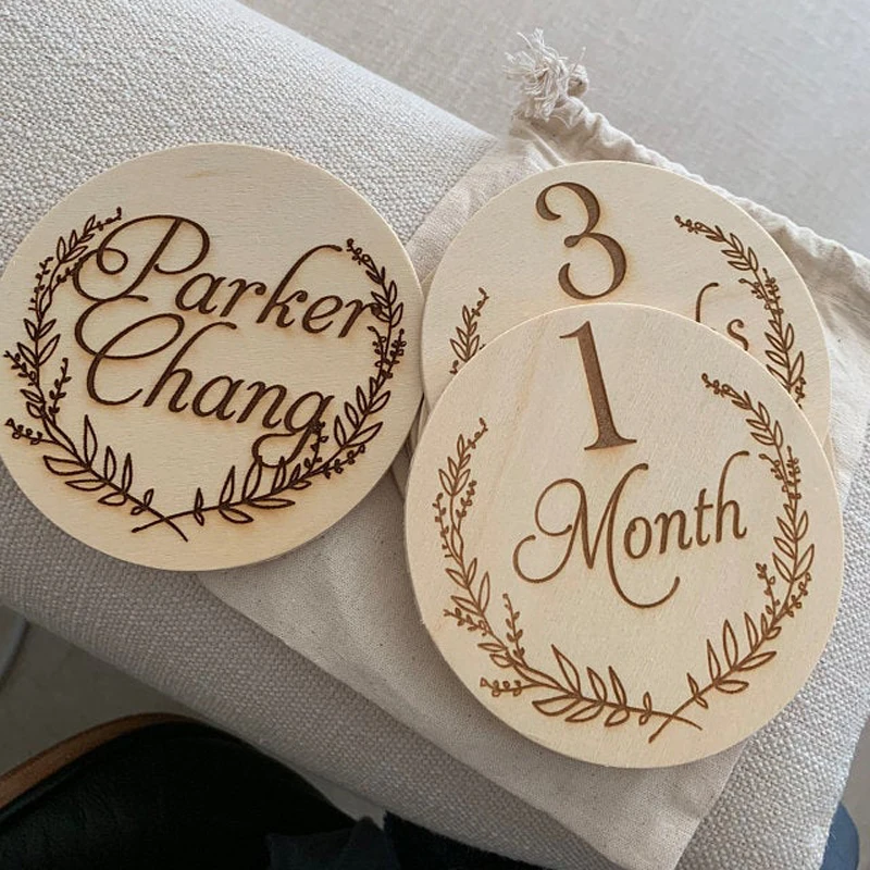 13 шт. Детские веху карты Фотографии памяти на новорожденные дети памятная