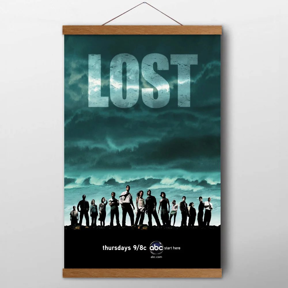 Lost ТВ series Wall Art классический Плакаты и художественная печать на холсте из
