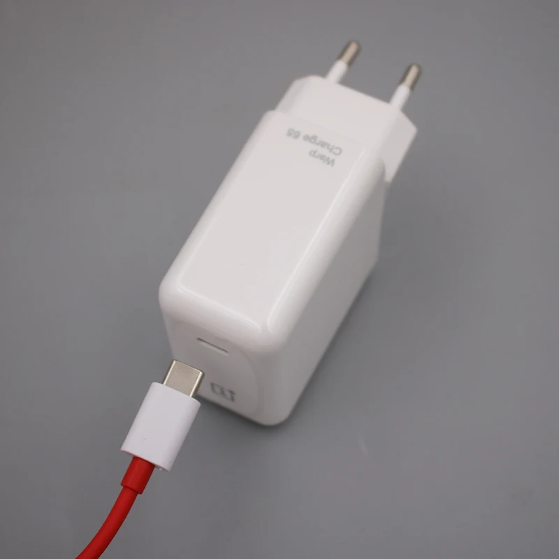 Оригинальный адаптер питания Oneplus Warp Charge 65 Вт европейская вилка быстрое зарядное