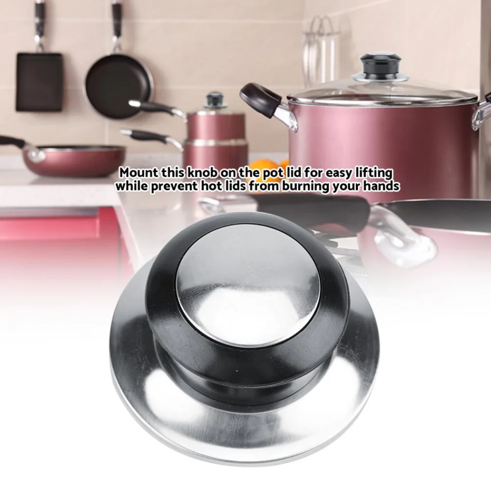 

Pot Lid Cover Knob Handle Kitchen Cookware Replacement Pan Pot Handgrip Lid Knob Cap for Cookware Pot Saucepan Kettle Lid
