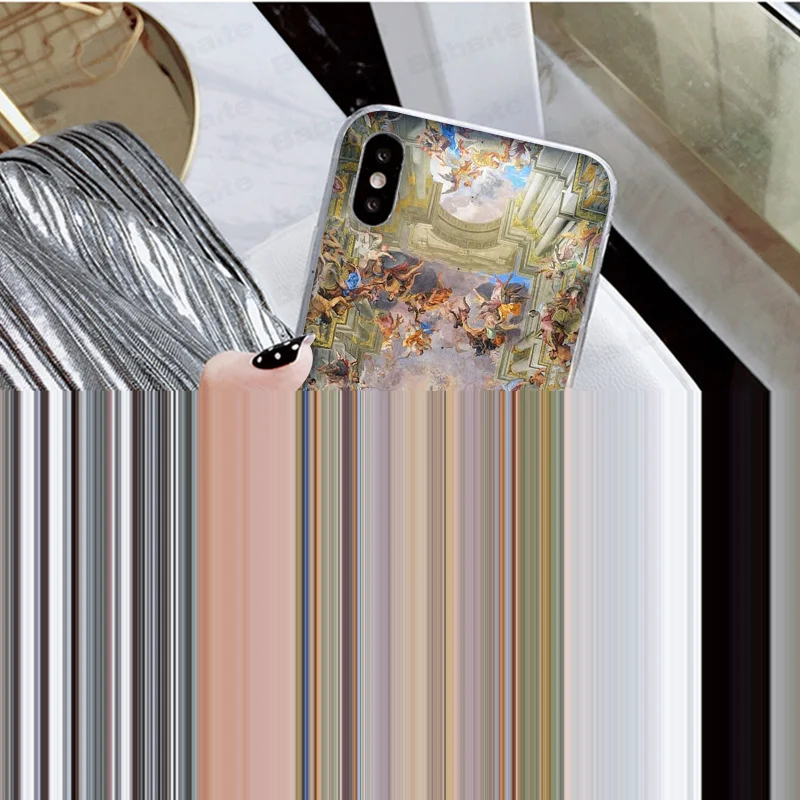 Babaite Madonna церковные фрески Ангел Бог телефон аксессуары чехол для iPhone 8 7 6 6S Plus X XS max 10 5 5S SE XR