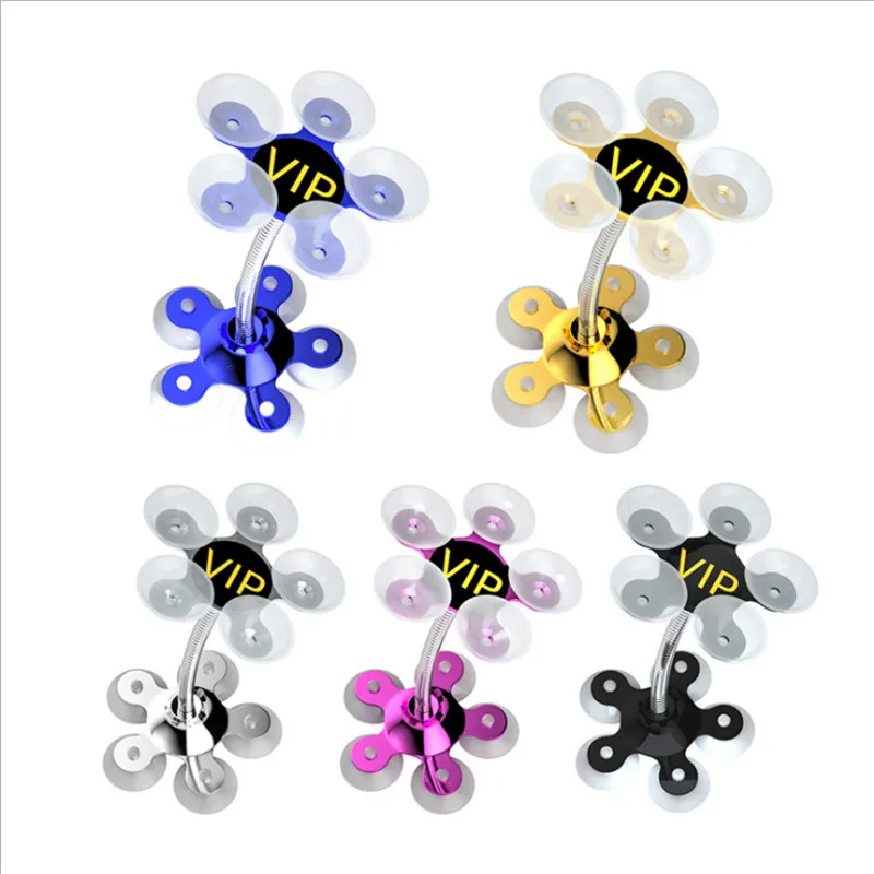 

Автомобильный держатель для телефона на присоске с цветами, волшебный автомобильный держатель на присоске, подставка для сотового телефон...