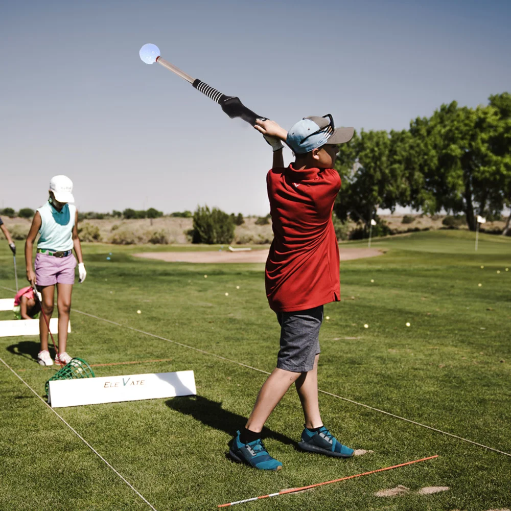 

Golfs Swing Trainer Telescopic Tempo and Grip Golfs Trainer Warm Training Aid