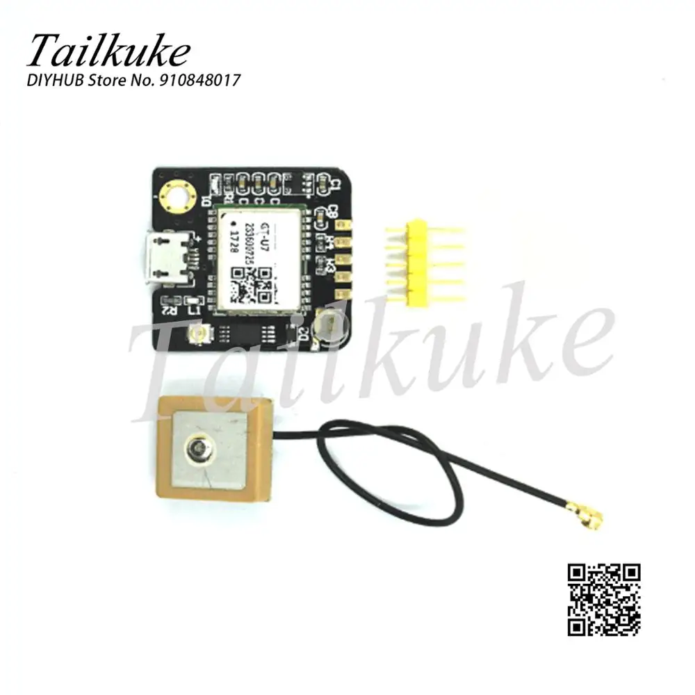 GT U7 GPS навигационный модуль спутникового позиционирования совместим с NEO 6M 51