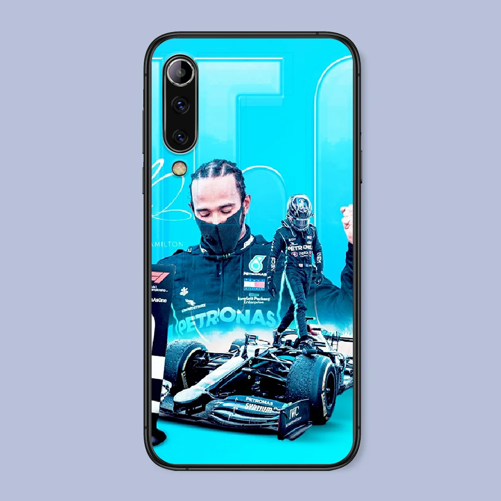 

Cool Hamilton F1 Phone Case For Xiaomi Mi Note 10 A3 9 MAX 3 A2 8 9 Lite Pro Ultra black Prime Soft Shell Trend Bumper Luxury
