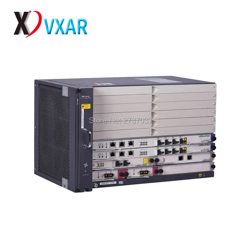 Huawei original  MA5683T OLT in Fiber Optic Equipment with SCUN*2 GICF*2 PRTE*2