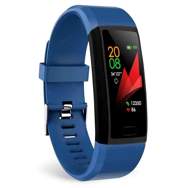 Смарт-часы Bluetooth IP67 Водонепроницаемый трекер сердечного ритма фитнес-браслет