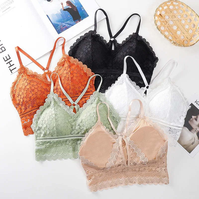 

Женский спортивный бюстгальтер Linbaiway, однотонный бесшовный бюстгальтер без косточек, собранное нижнее белье