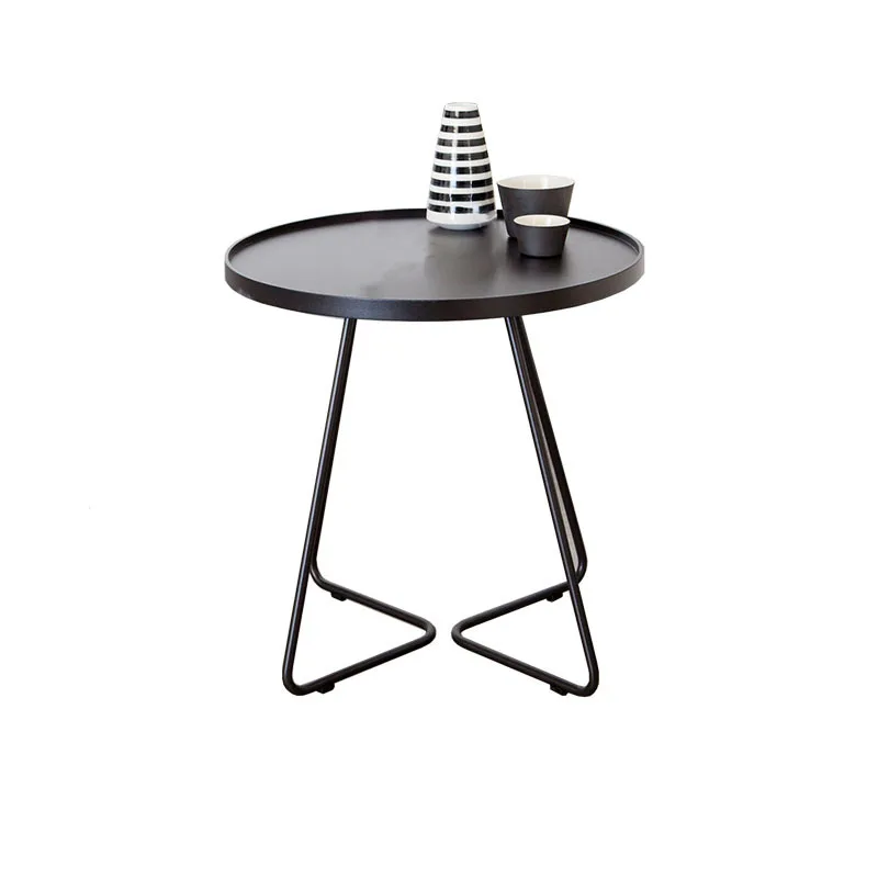 

Design feeling bed head edge several iron art corner several simple modern balcony small tea table