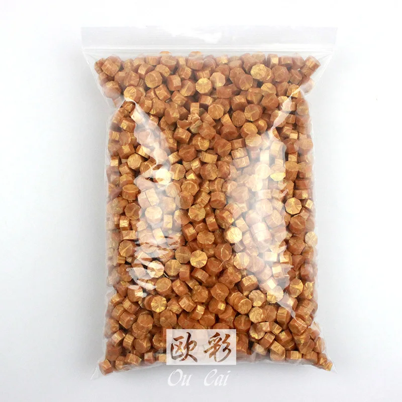 Cuentas de cera de sellado Vintage para tableta, palitos de sellado de sobre, boda, cera de sellado antigua, 500g, 1650 Uds.-5
