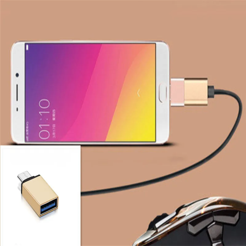 Переходник Type-C на USB 3 0 OTG для кабеля конвертер Type C Samsung Huawei P20 адаптер | Мобильные