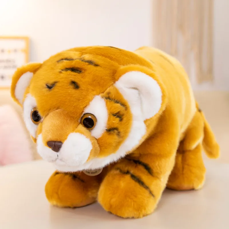 Моделирование Мягкие Тигры плюшевые игрушки забавные мягкие животные тигр куклы